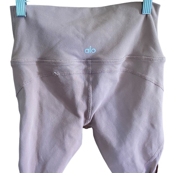 Alo Pink Stirrup Criss Cross Straps Athletic Pants Sz S - Picture 4 of 7